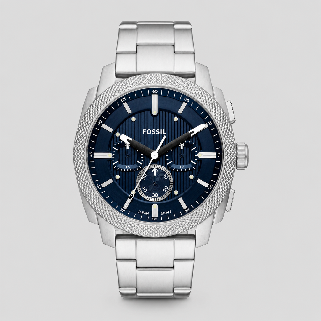 Fossil Men's Machine Chronograph Stainless Steel Watch, 44mm