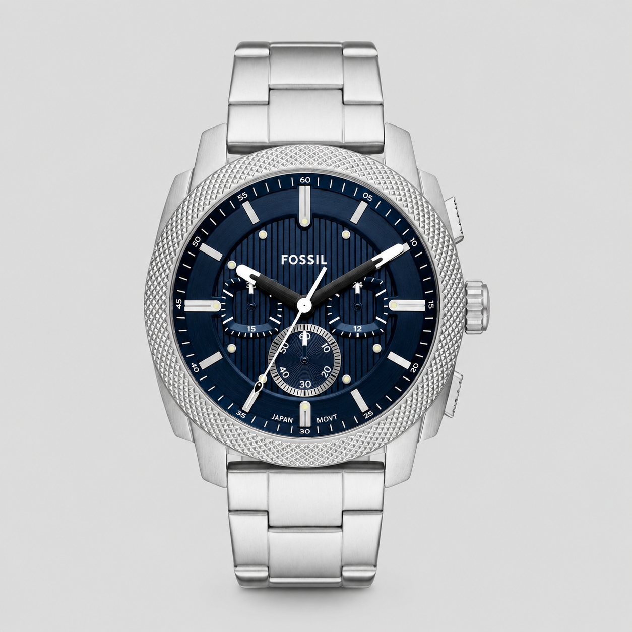 Fossil Men's Machine Chronograph Stainless Steel Watch, 44mm