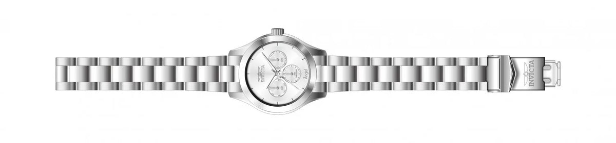 Invicta Women's 12465 Angel Quartz Chronograph Silver Dial Watch