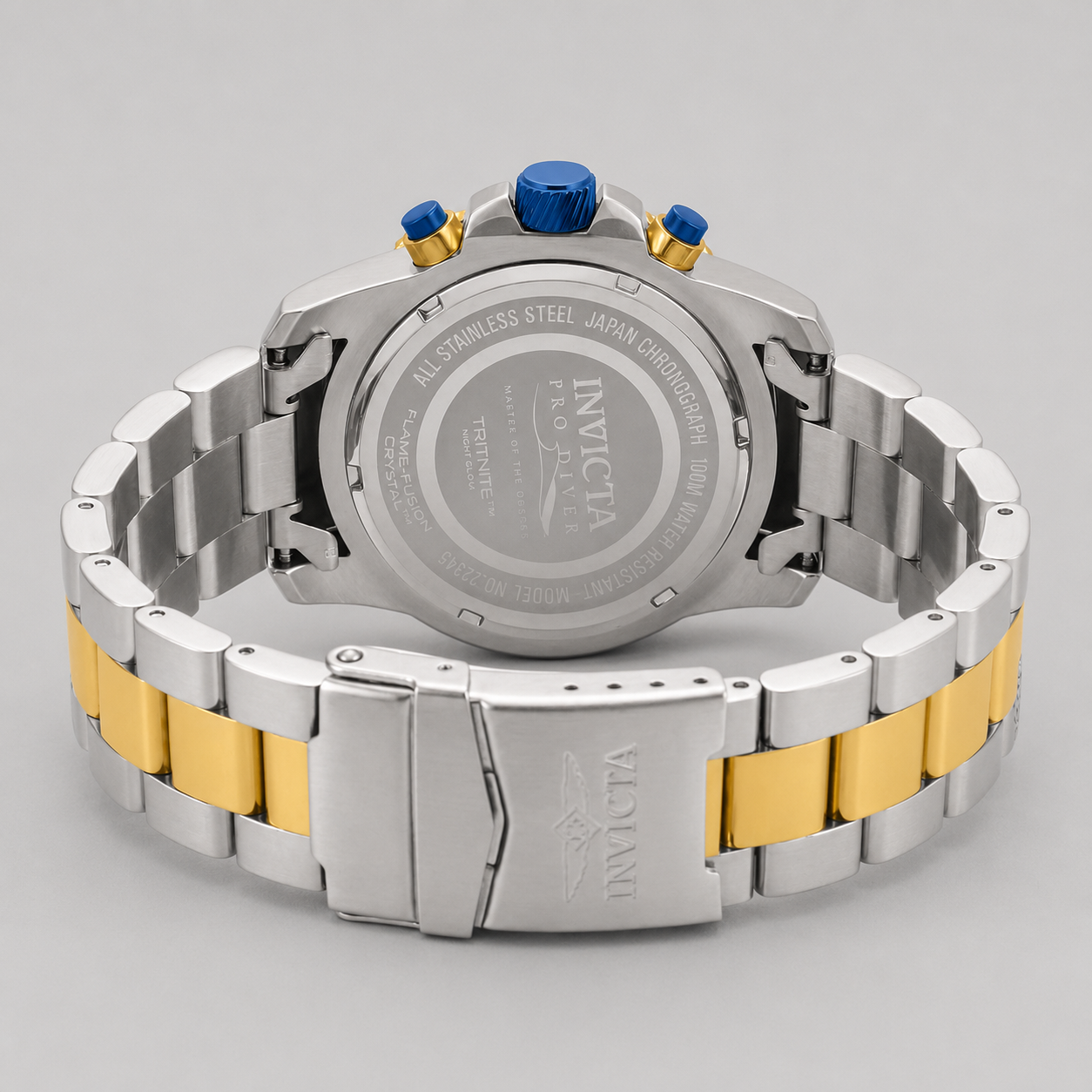 Invicta Pro Diver SCUBA Men's - 45mm. Steel, Gold (22415) 100% Original