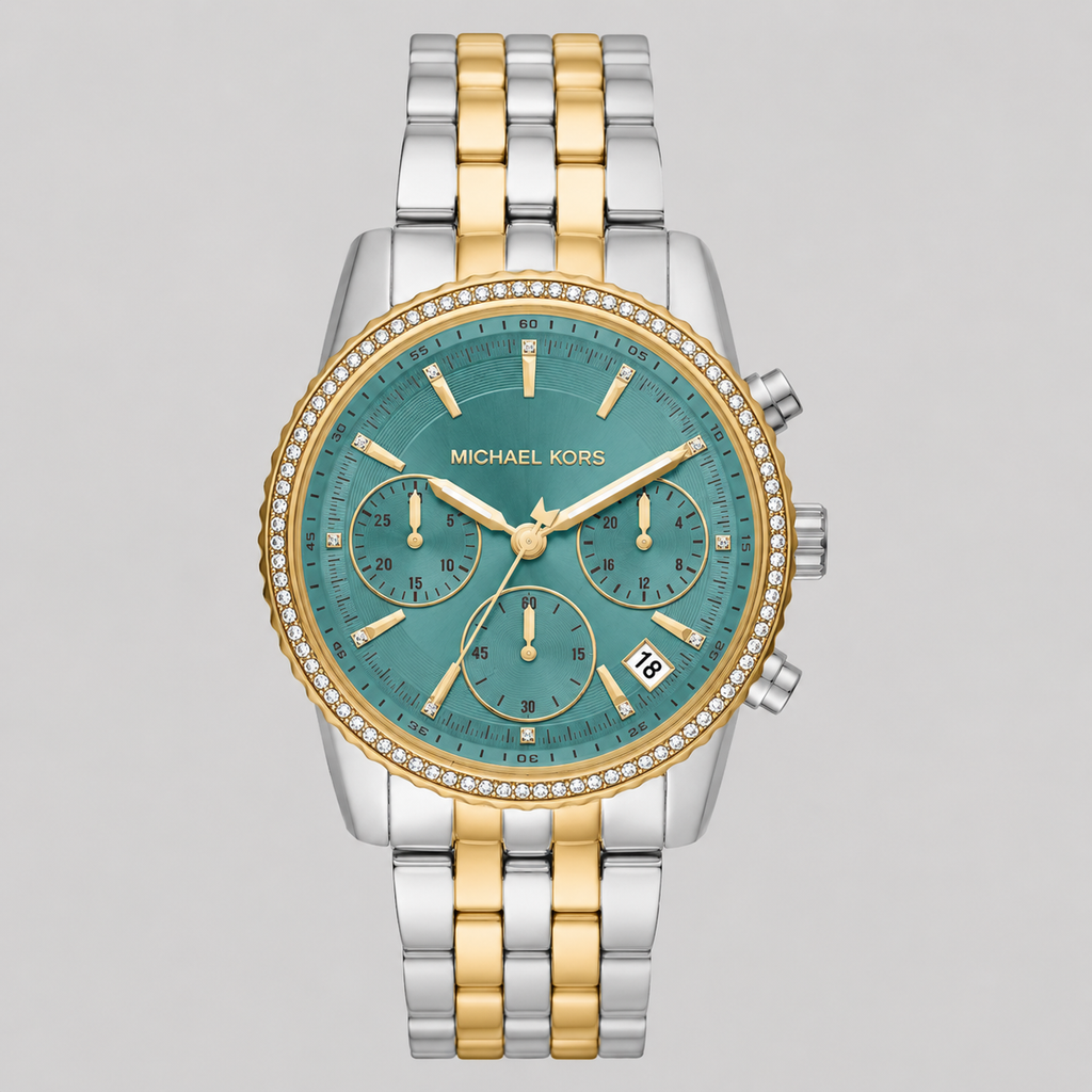 Michael kors Women's Bryant Chronograph Two-Tone Stainless Steel Watch, 35mm