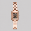 Michael kors Women's Emery Three-Hand Rose Gold-Tone Stainless Steel Watch 22mm