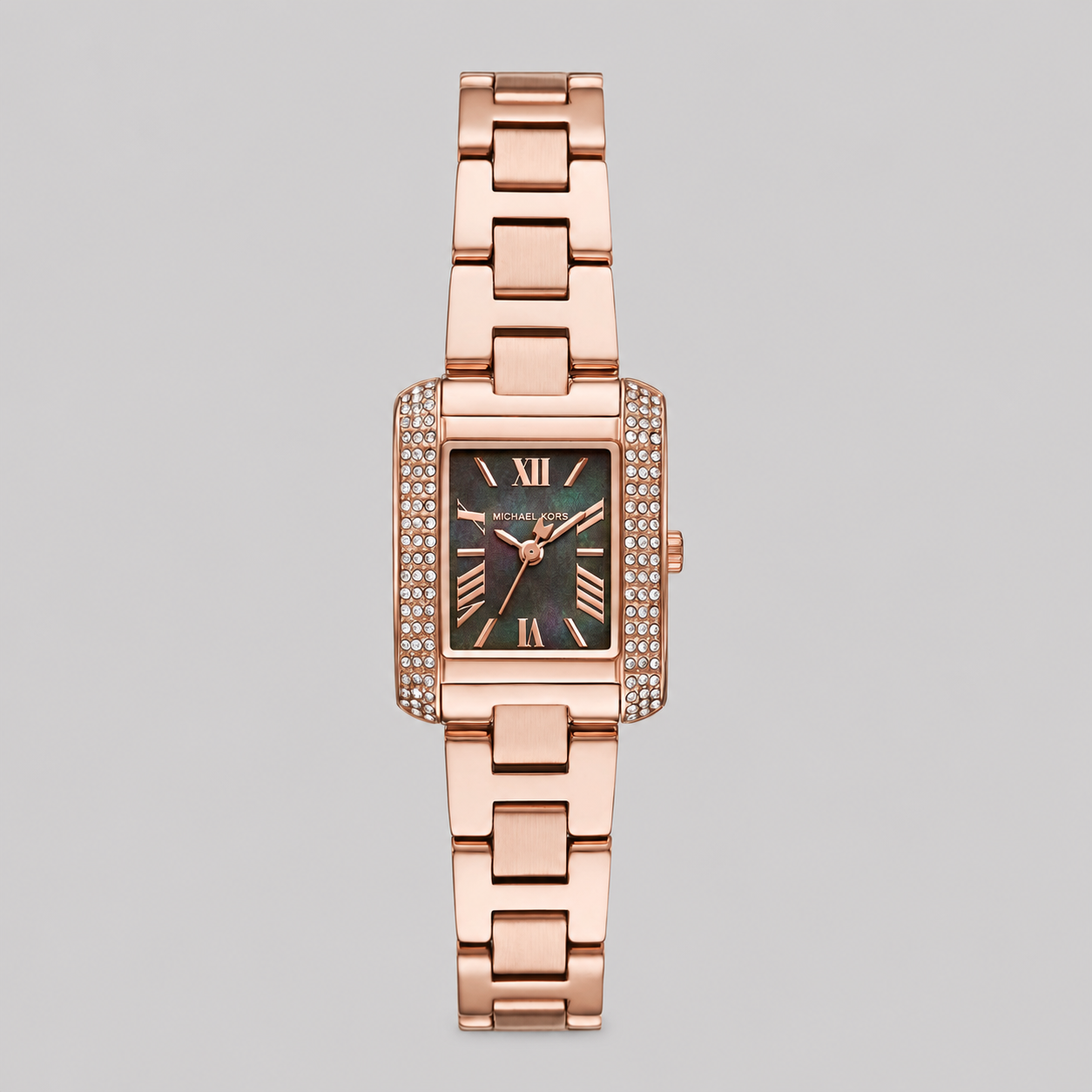 Michael kors Women's Emery Three-Hand Rose Gold-Tone Stainless Steel Watch 22mm