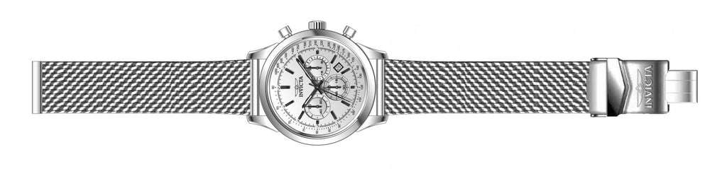 Invicta Men's 25222 Speedway Quartz Chronograph Silver Dial Watch