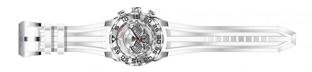 Invicta Men's 26299 Speedway Quartz Multifunction Silver Dial Watch