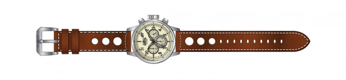 Invicta Men's 30914 S1 Rally Quartz Chronograph White Dial Watch
