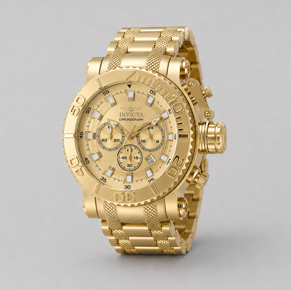 Invicta Coalition Forces Synarchy Men's Watch - 52mm. Gold (50115) 100% Original