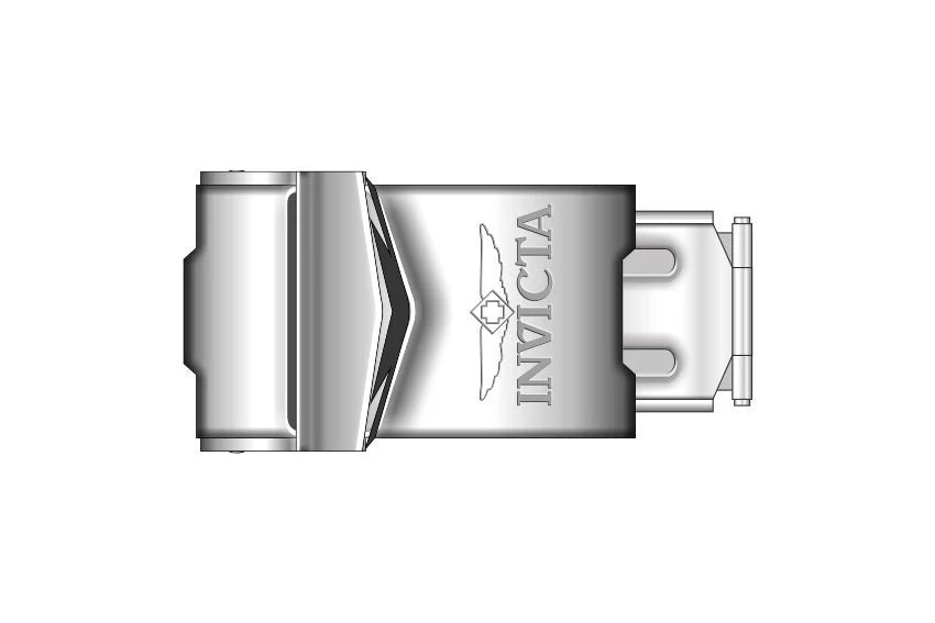 Invicta Women's 12465 Angel Quartz Chronograph Silver Dial Watch