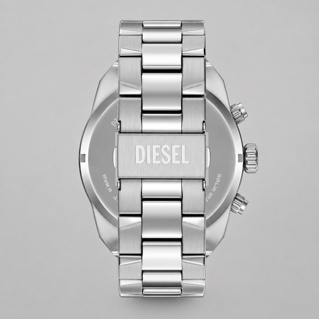 Diésel DZ4709- Spiked Stainless Steel-49mm 100% Original