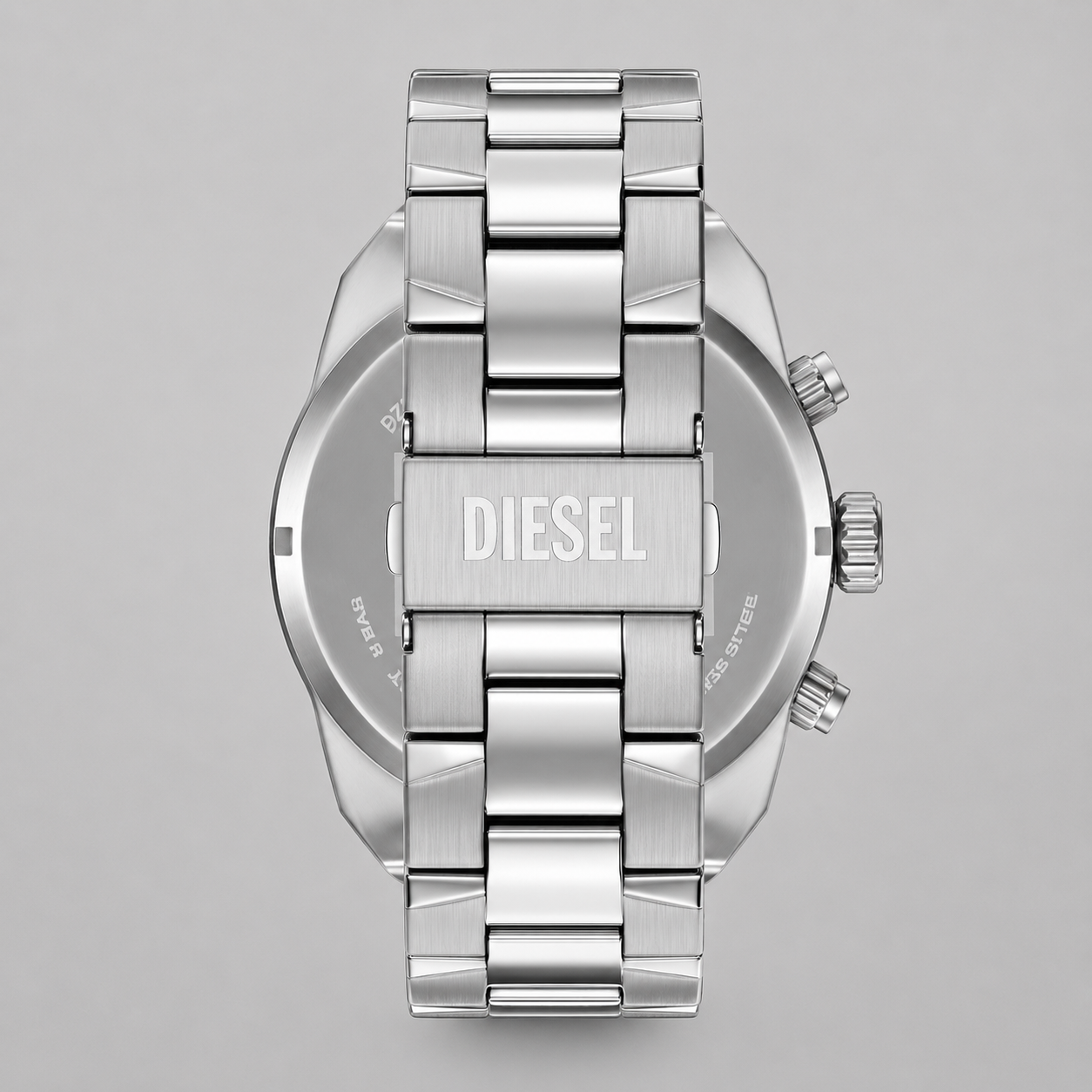Diésel DZ4709- Spiked Stainless Steel-49mm 100% Original