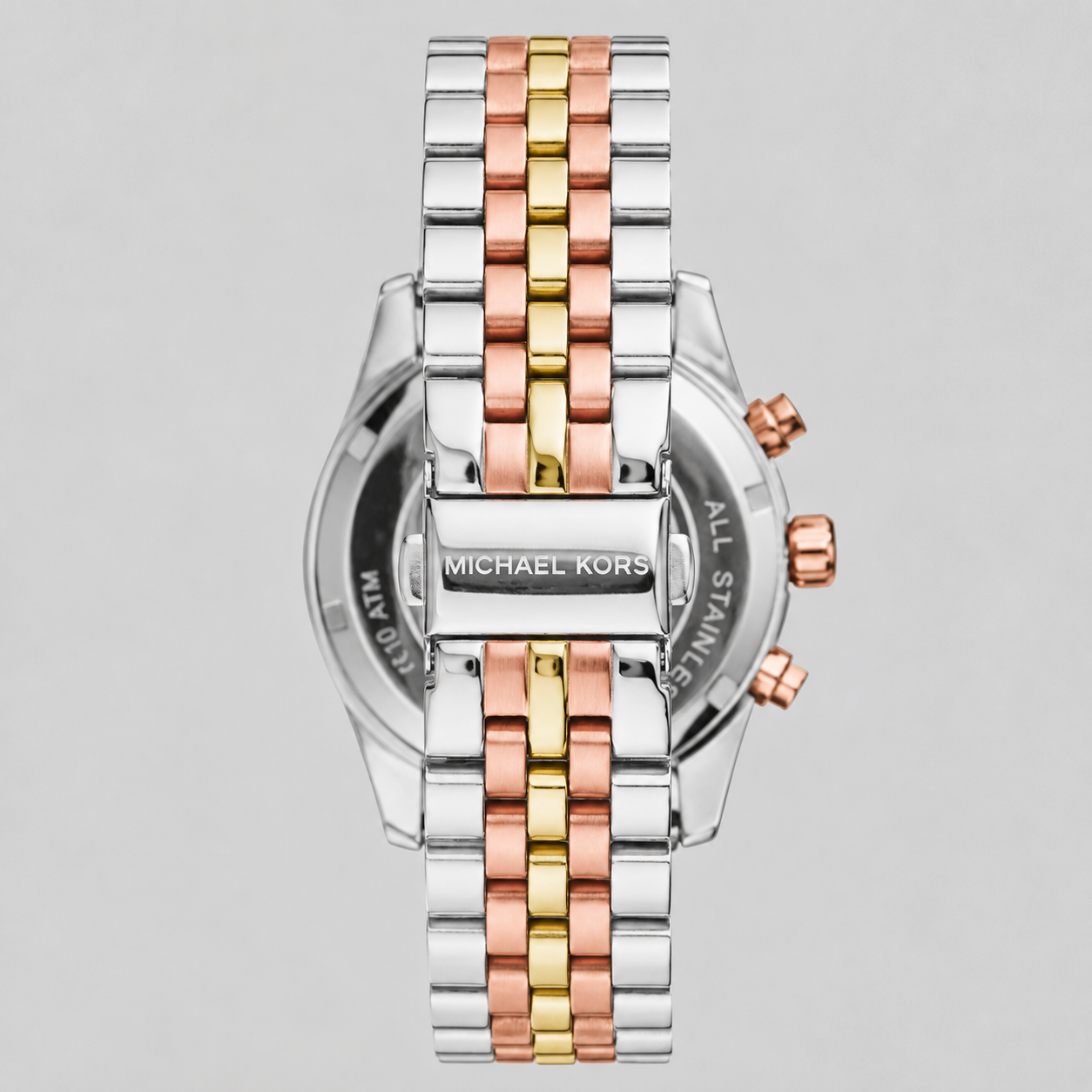 Michael kors Women's Lexington Tri-Tone Stainless Steel Watch 38mm