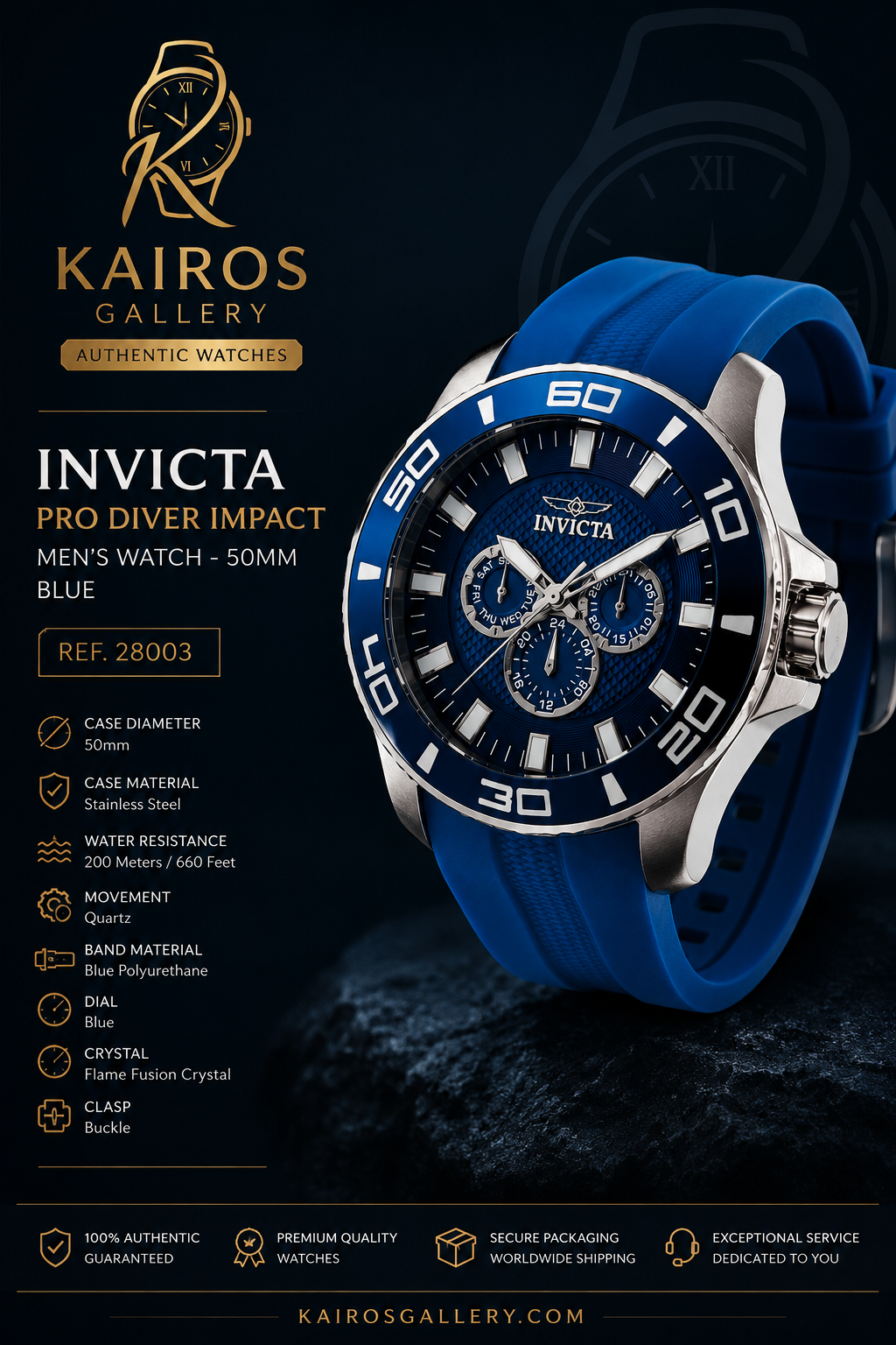 Invicta Pro Diver Impact Men's