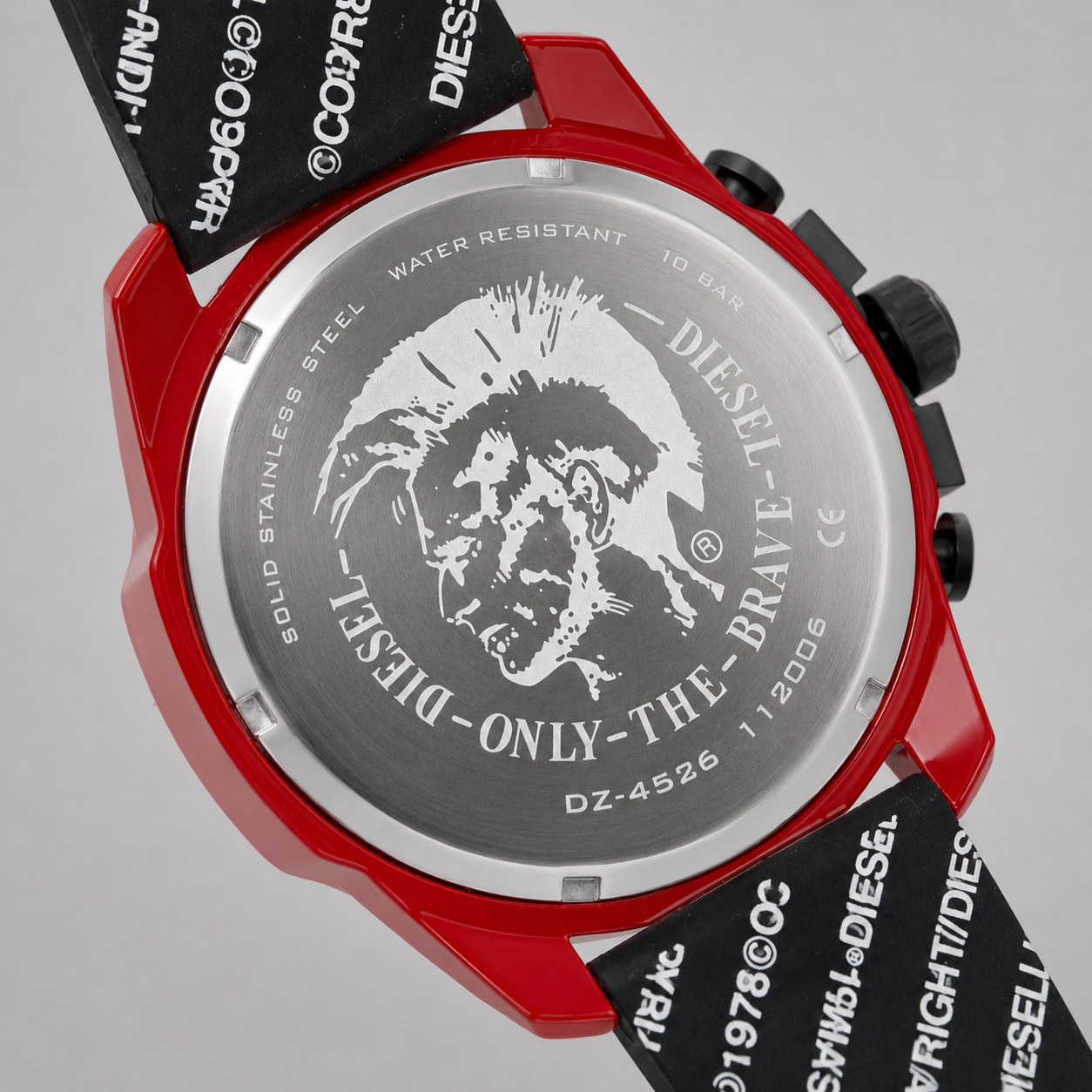 Diesel DZ4526 Mega Chief Red Watch