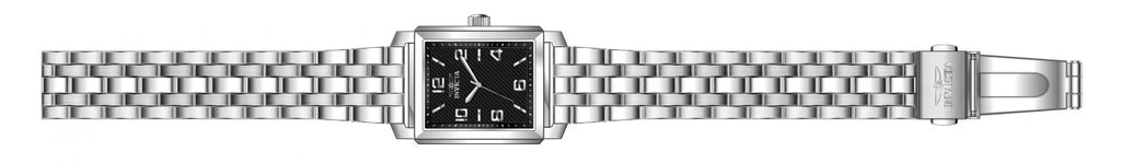Invicta Women's 46663 Vintage Quartz 3 Hand Black Dial Watch