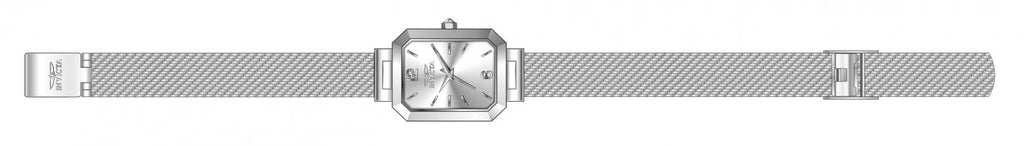 Invicta Women's 48150 Angel Quartz 3 Hand Silver Dial Watch