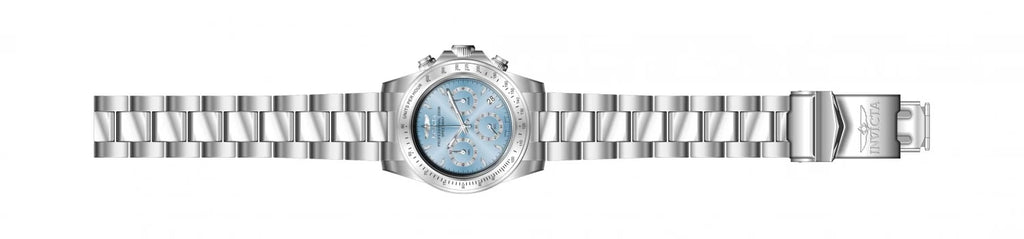 Invicta Women's 16655 Speedway Quartz Chronograph Light Blue Dial Watch