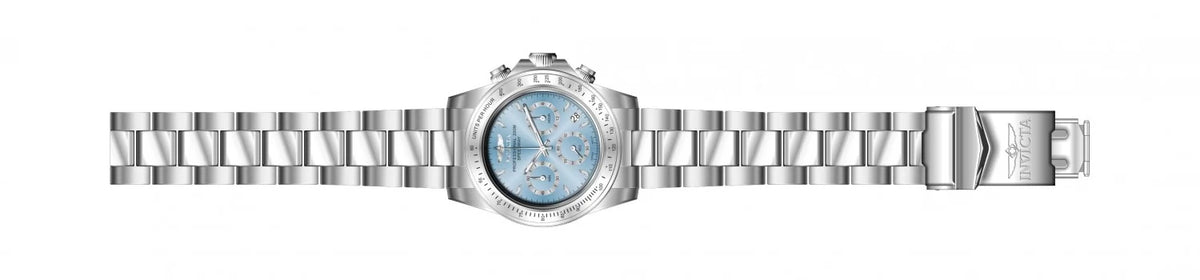 Invicta Women's 16655 Speedway Quartz Chronograph Light Blue Dial Watch