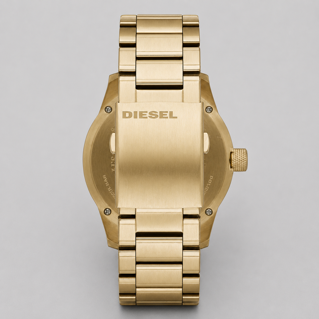 Diesel DZ1761 - Men's Rasp Gold-Tone Stainless Steel Bracelet 46x53mm DZ1761
