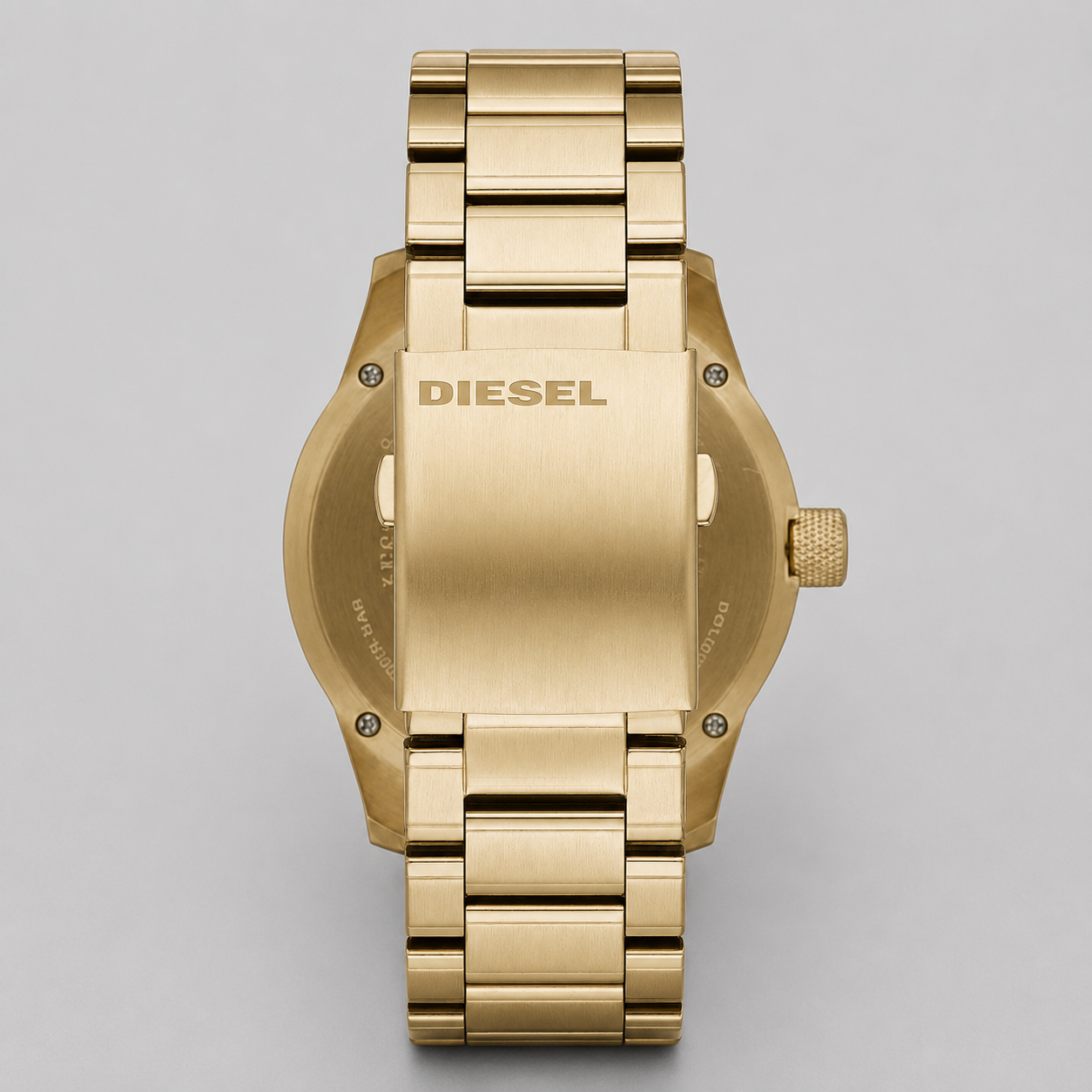 Diesel DZ1761 - Men's Rasp Gold-Tone Stainless Steel Bracelet 46x53mm DZ1761
