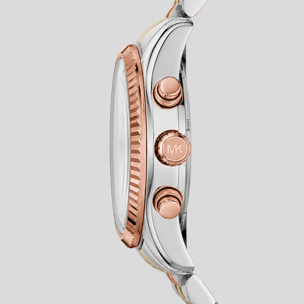 Michael kors Women's Lexington Tri-Tone Stainless Steel Watch 38mm