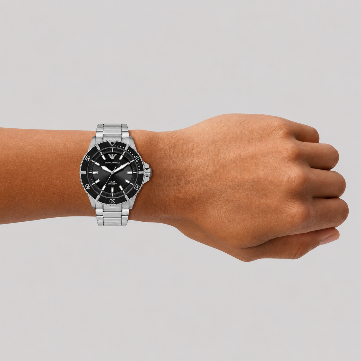 EMPORIO ARMANI WORLD EXPLORER SOLAR POWERED WATCH