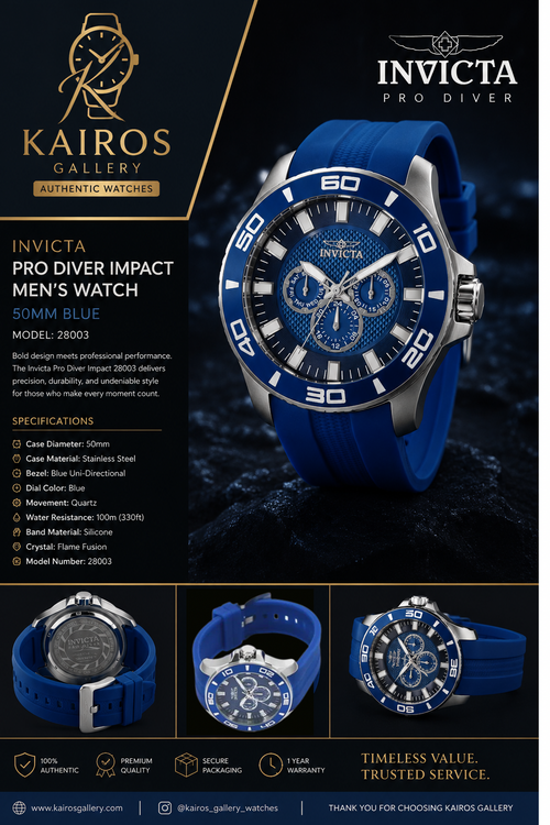 Invicta Pro Diver Impact Men's