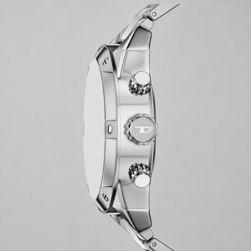 Diésel DZ4709- Spiked Stainless Steel-49mm 100% Original