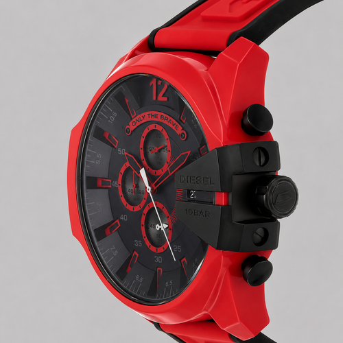 Diesel DZ4526 Mega Chief Red Watch