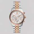 Michael kors Women's Lexington Tri-Tone Stainless Steel Watch 38mm
