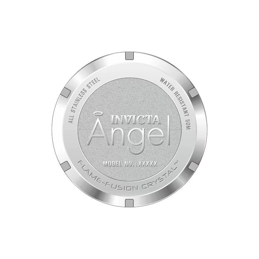 Invicta Women's 12465 Angel Quartz Chronograph Silver Dial Watch