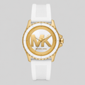 Michael kors Women's Everest Three-Hand White Silicone Watch, 40mm