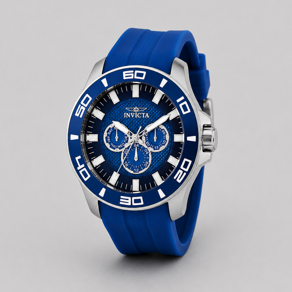 Invicta Pro Diver Impact Men's - 50mm. Blue (AIC-28003) 100% Original