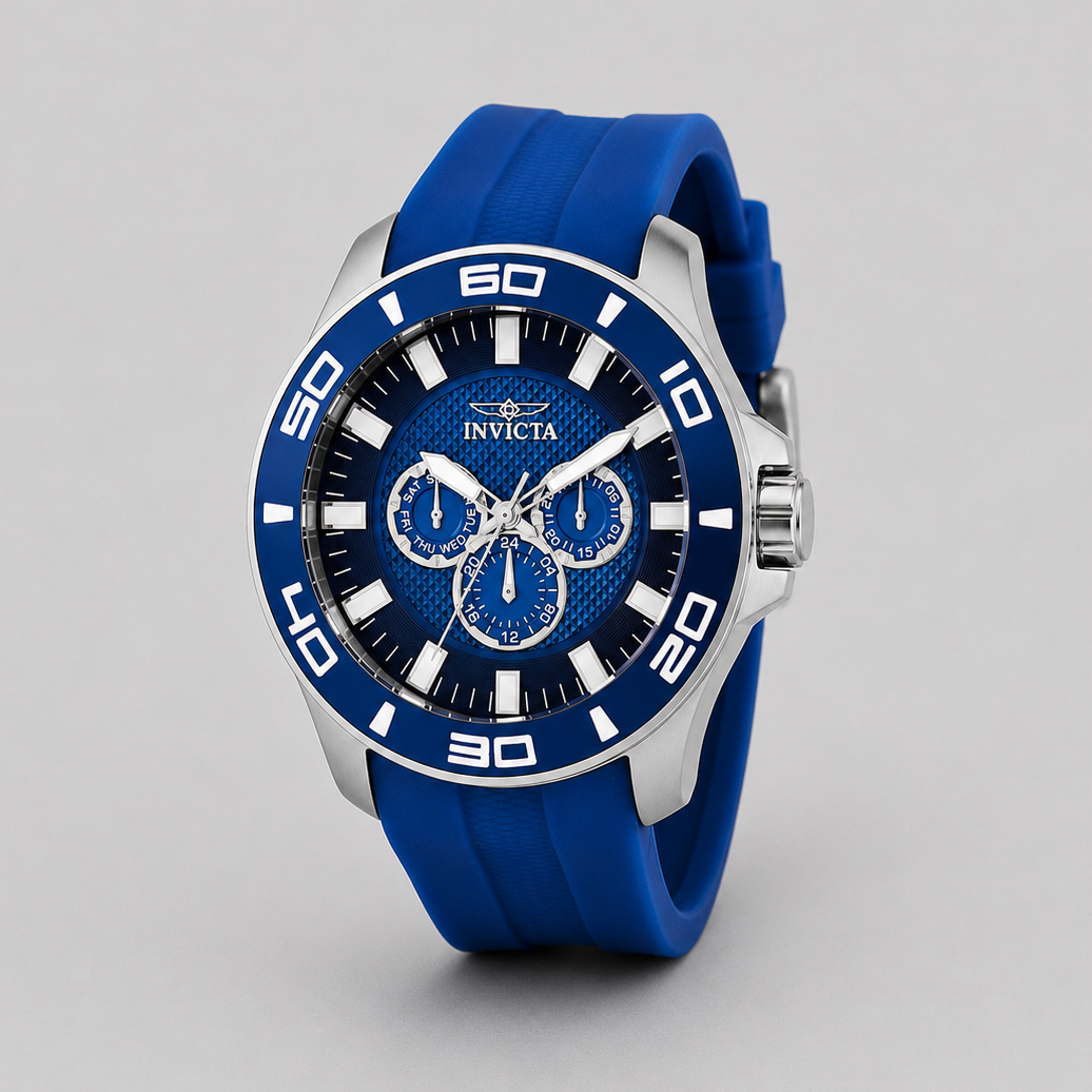 Invicta Pro Diver Impact Men's - 50mm. Blue (AIC-28003) 100% Original