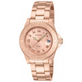 Invicta Women's 14322 Angel Quartz 3 Hand Rose Gold Dial Watch