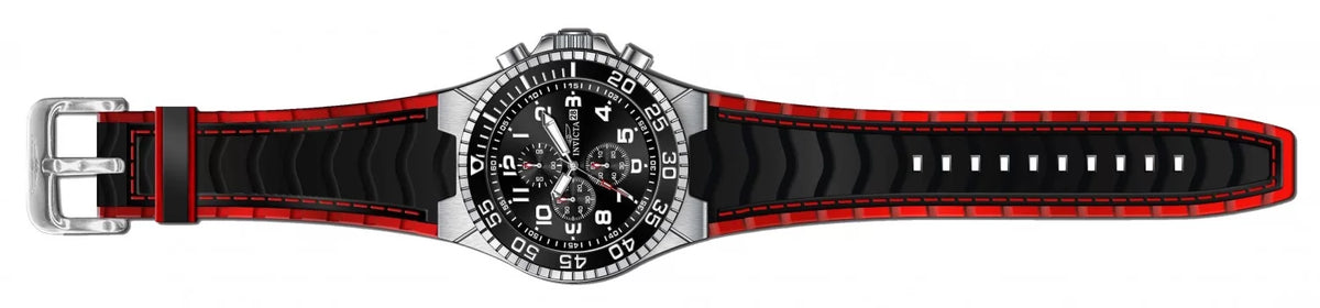 Invicta Men's 12412 Pro Diver Quartz 3 Hand Black Dial Watch
