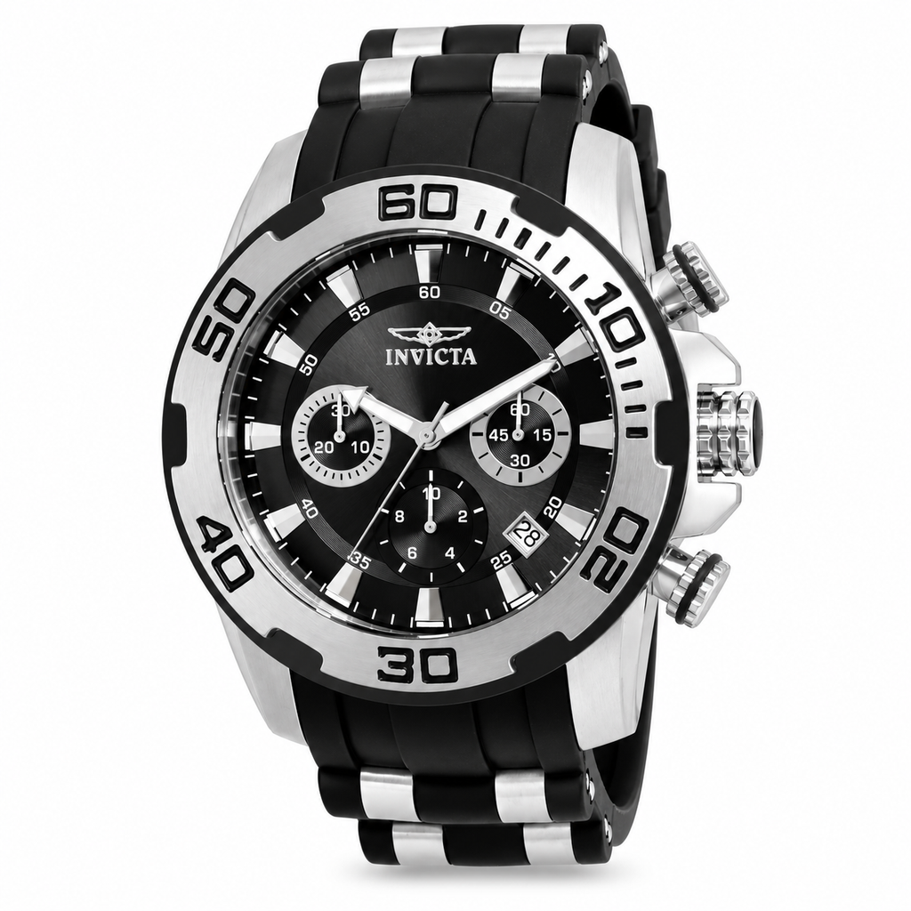 Invicta Men's 22311 Pro Diver Quartz Chronograph Black Dial Watch