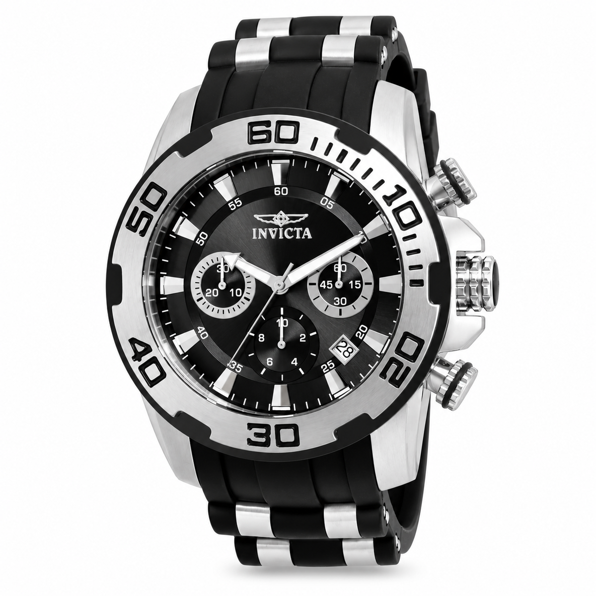 Invicta Men's 22311 Pro Diver Quartz Chronograph Black Dial Watch