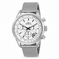 Invicta Men's 25222 Speedway Quartz Chronograph Silver Dial Watch
