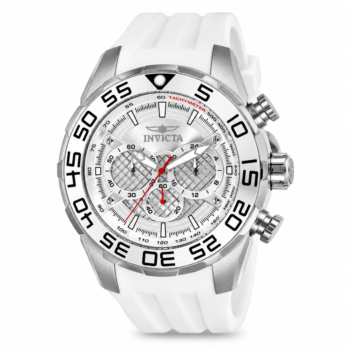Invicta Men's 26299 Speedway Quartz Multifunction Silver Dial Watch